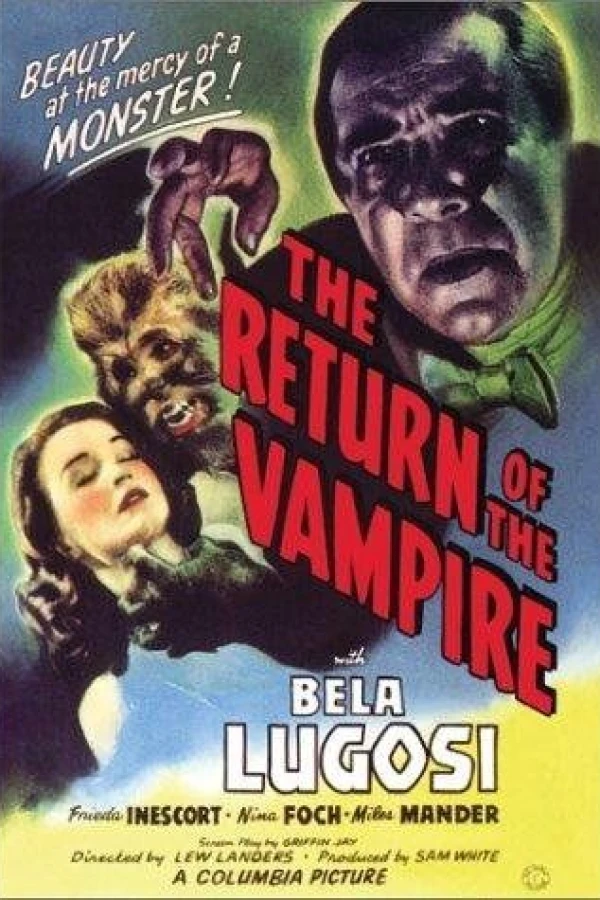 The Return of the Vampire Plakat