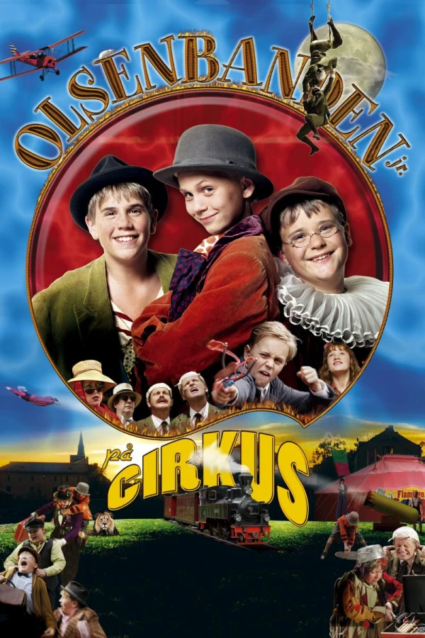 The Junior Olsen Gang at the Circus Plakat