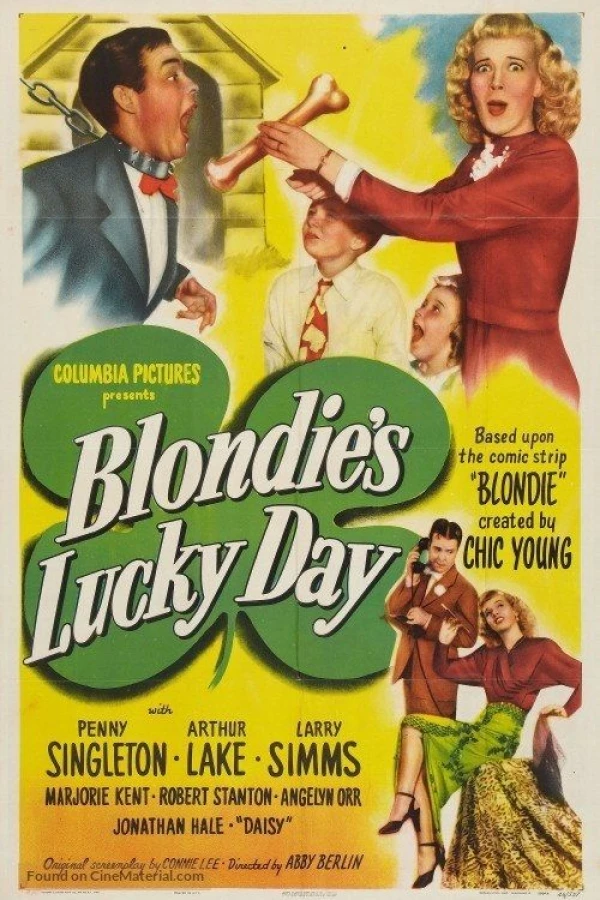 Blondie's Lucky Day Plakat