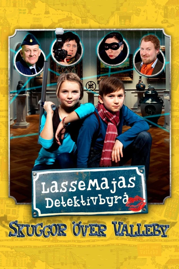 LasseMajas Detektivbureau - Skygger Over Valleby Plakat