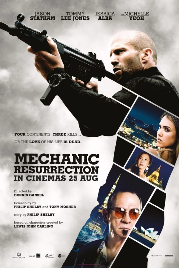 Mechanic: Resurrection Plakat