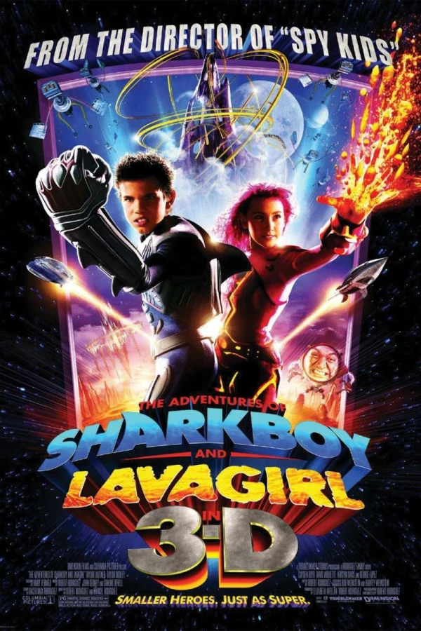 The Adventures of Sharkboy and Lavagirl 3-D Plakat