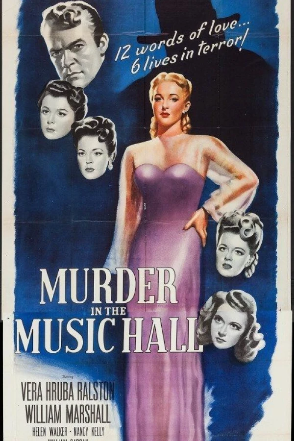 Murder in the Music Hall Plakat