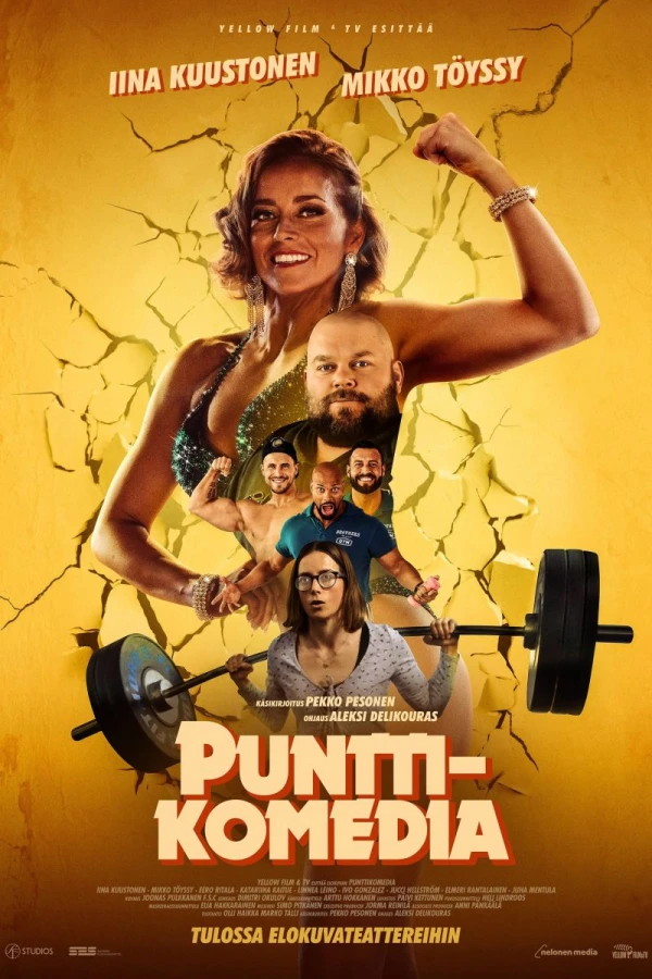 Punttikomedia Plakat