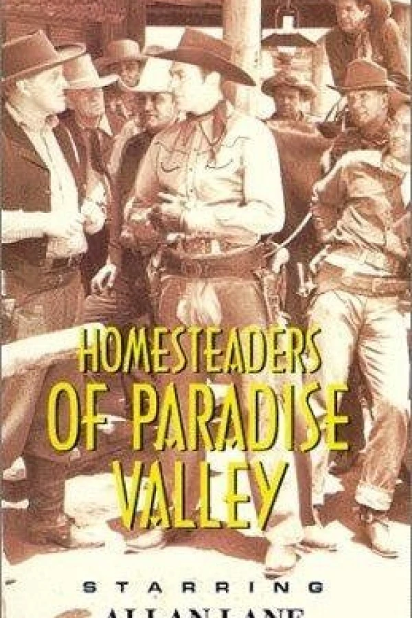 Homesteaders of Paradise Valley Plakat