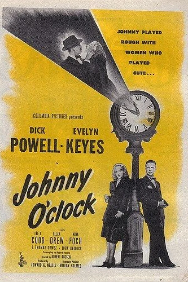 Johnny O'Clock Plakat