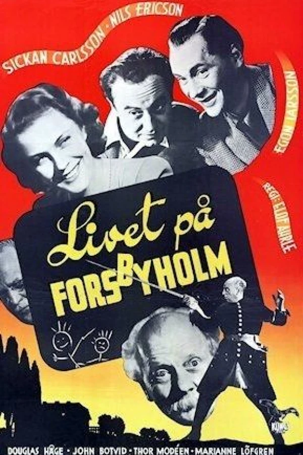 Life at Forsbyholm Manor Plakat