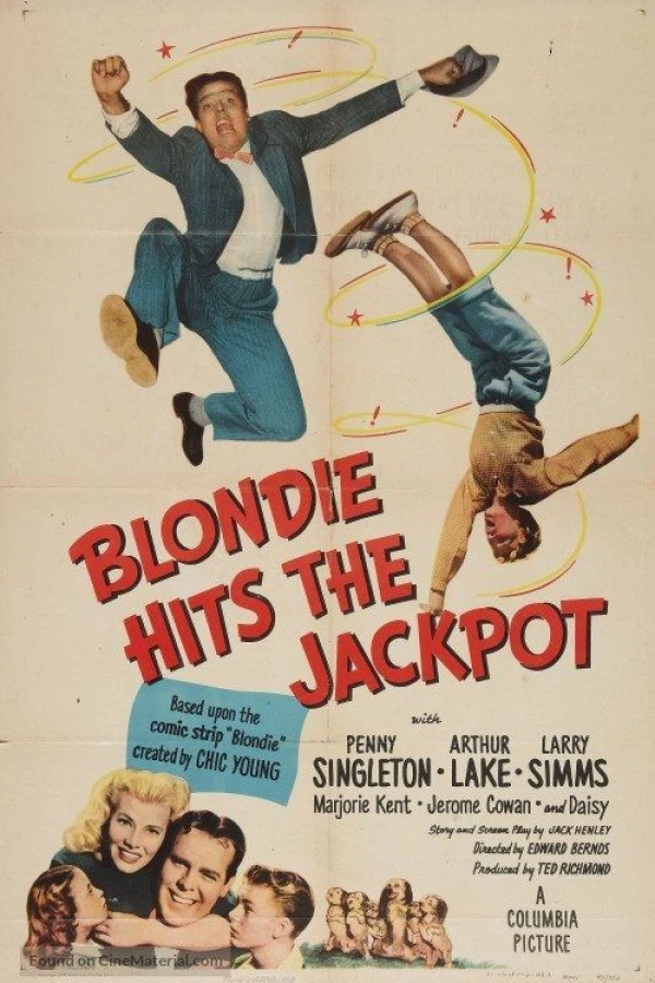 Blondie Hits the Jackpot Plakat