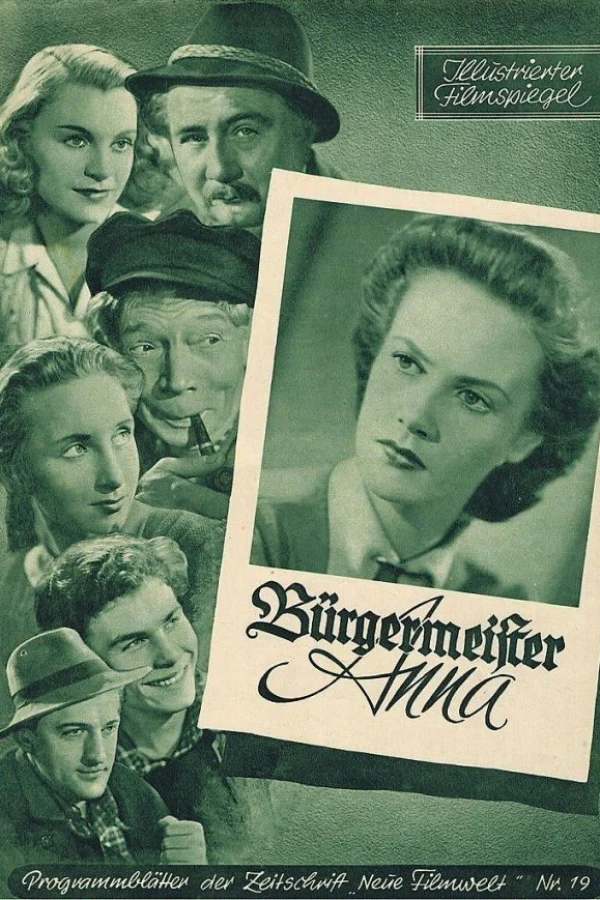 Bürgermeister Anna Plakat