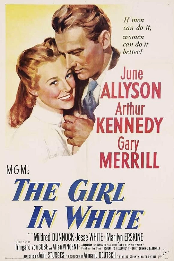 The Girl in White Plakat