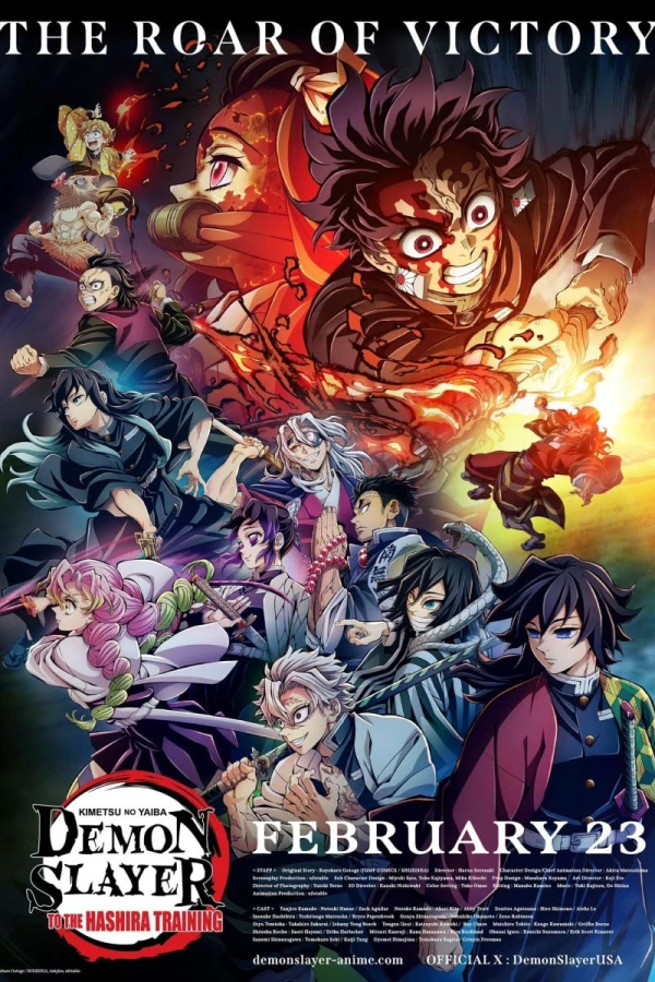 Demon Slayer: Kimetsu No Yaiba - To the Hashira Training Plakat