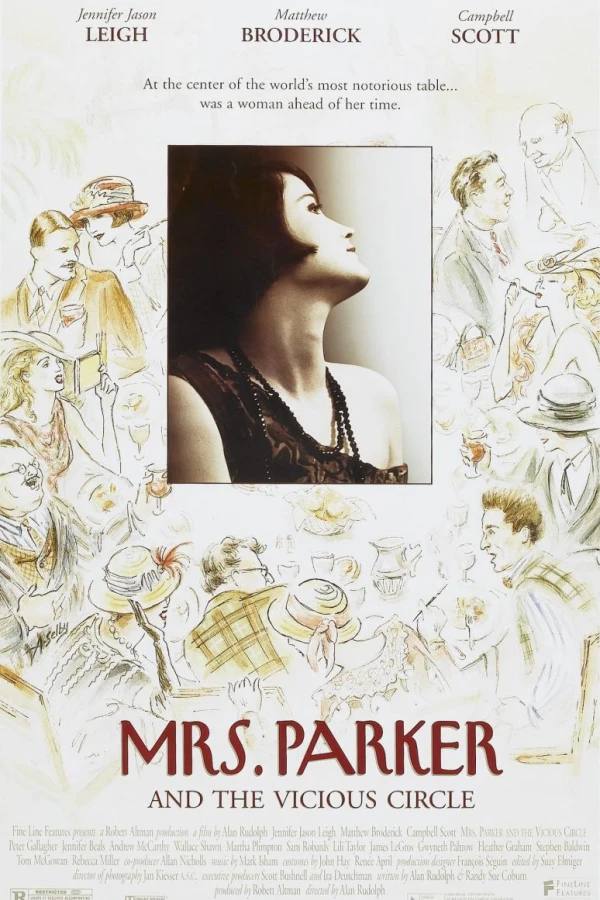 Mrs. Parker and the Vicious Circle Plakat