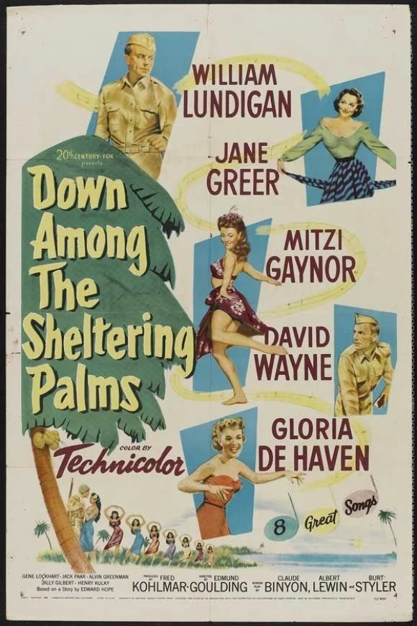 Down Among the Sheltering Palms Plakat