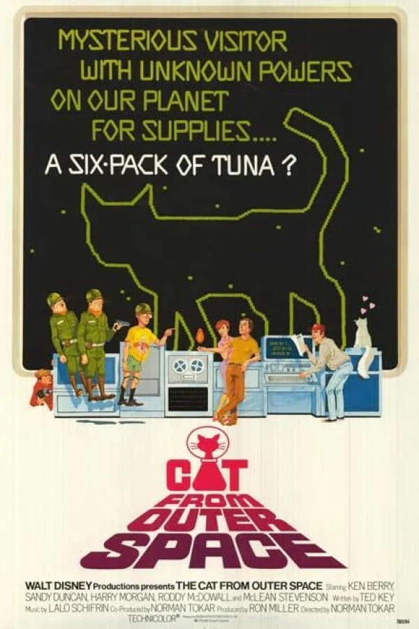 The Cat from Outer Space Plakat