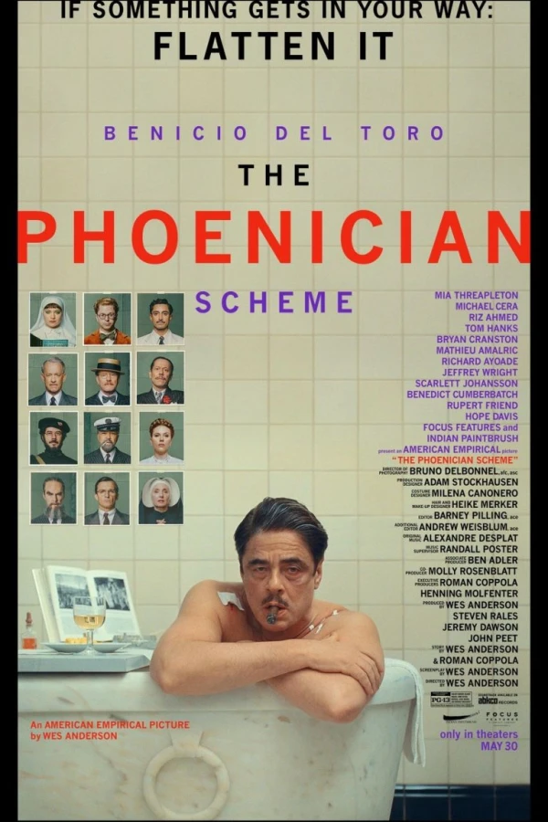 The Phoenician Scheme Plakat