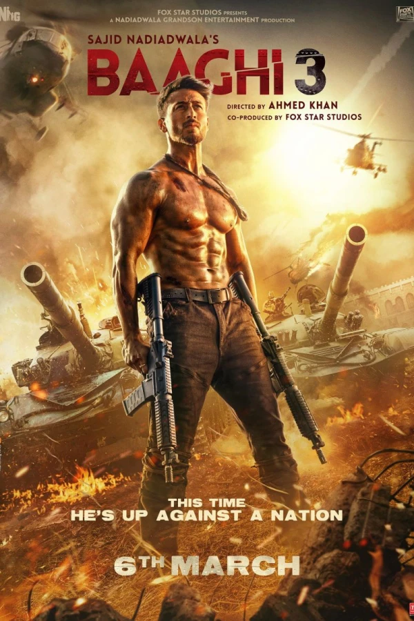 Baaghi 3 Plakat