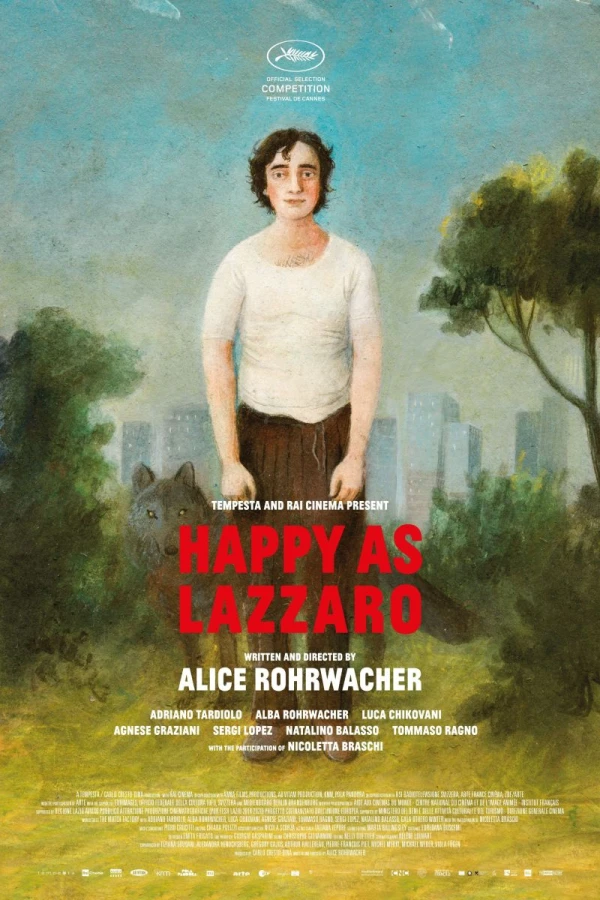 Lazzaro den lykkelige Plakat