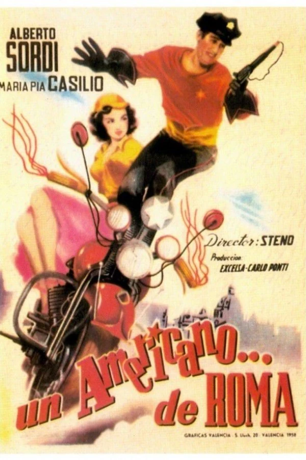 An American in Rome Plakat