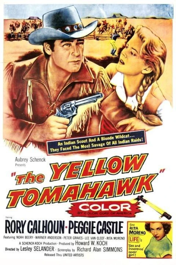 The Yellow Tomahawk Plakat