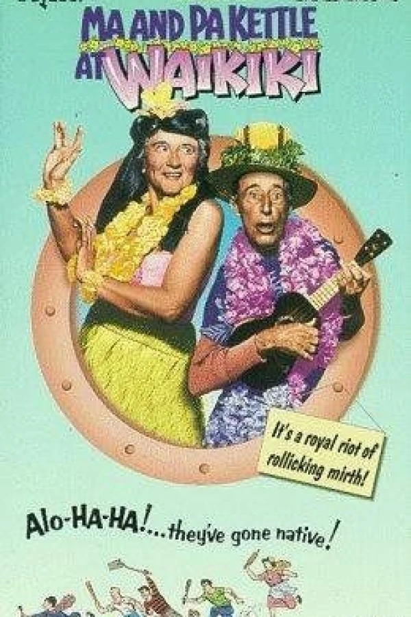 Ma and Pa Kettle at Waikiki Plakat