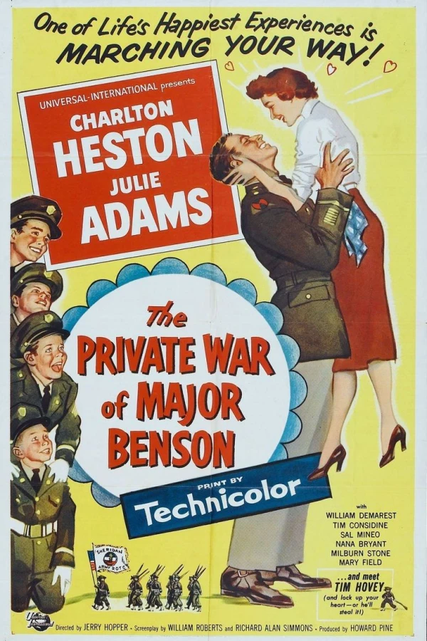 The Private War of Major Benson Plakat