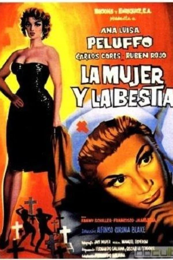 La mujer y la bestia Plakat