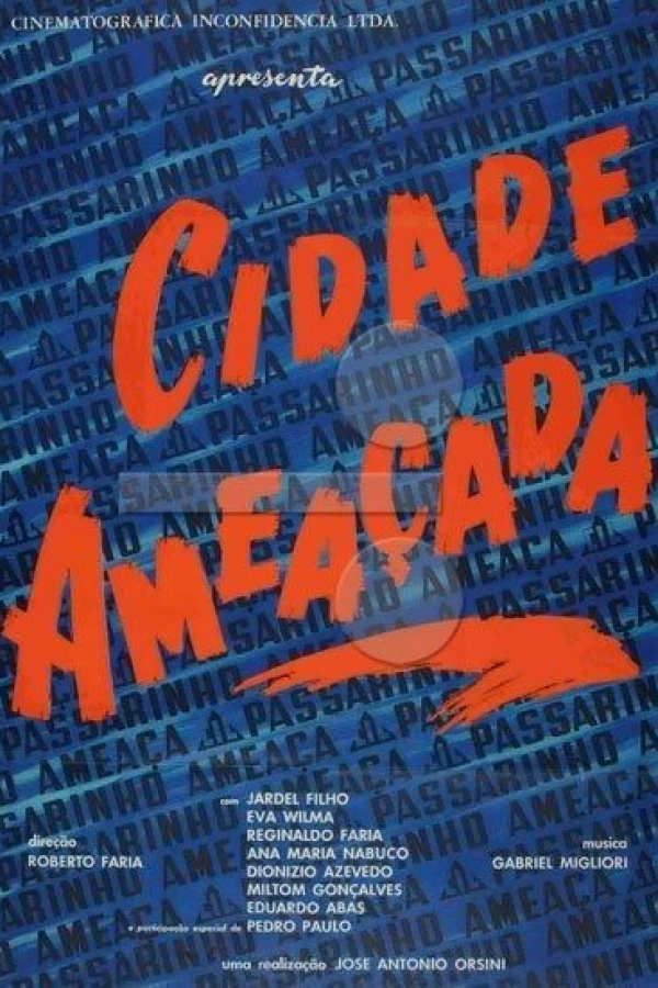 Cidade Ameaçada Plakat