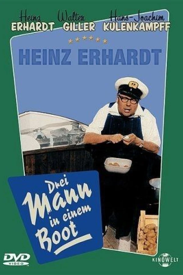 Drei Mann in einem Boot Plakat