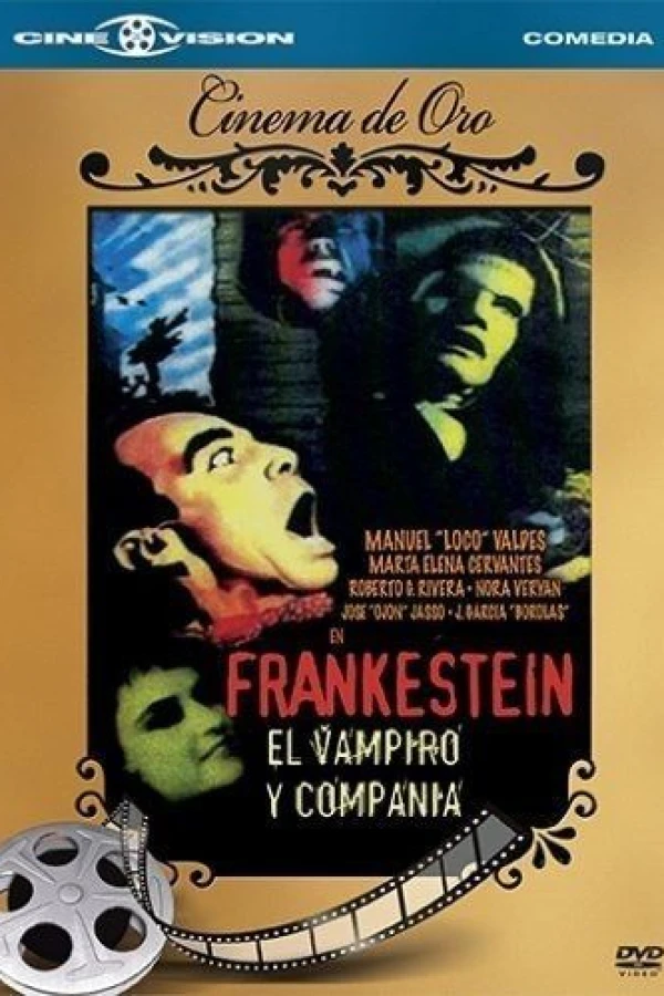 Frankestein el vampiro y compañía Plakat