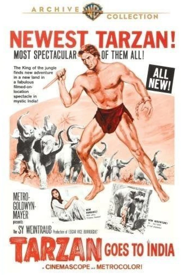 Tarzan Goes to India Plakat