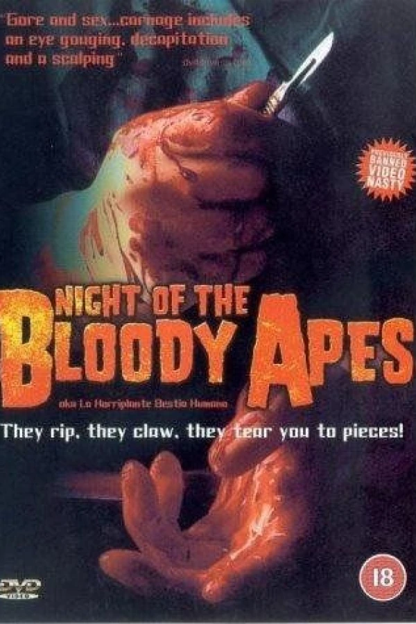 Night of the Bloody Apes Plakat