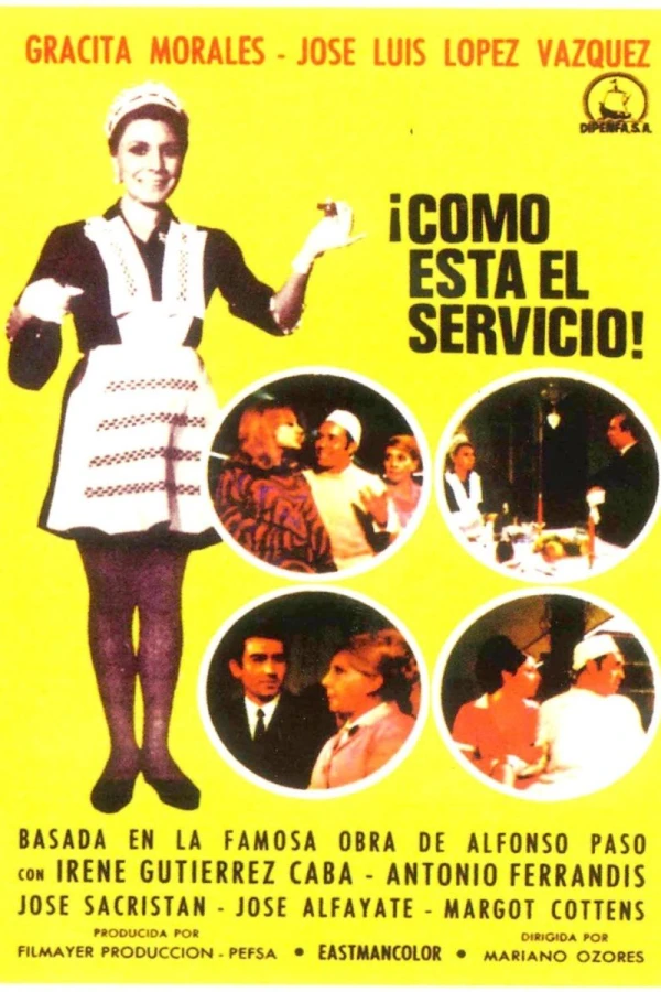 Cómo está el servicio! Plakat