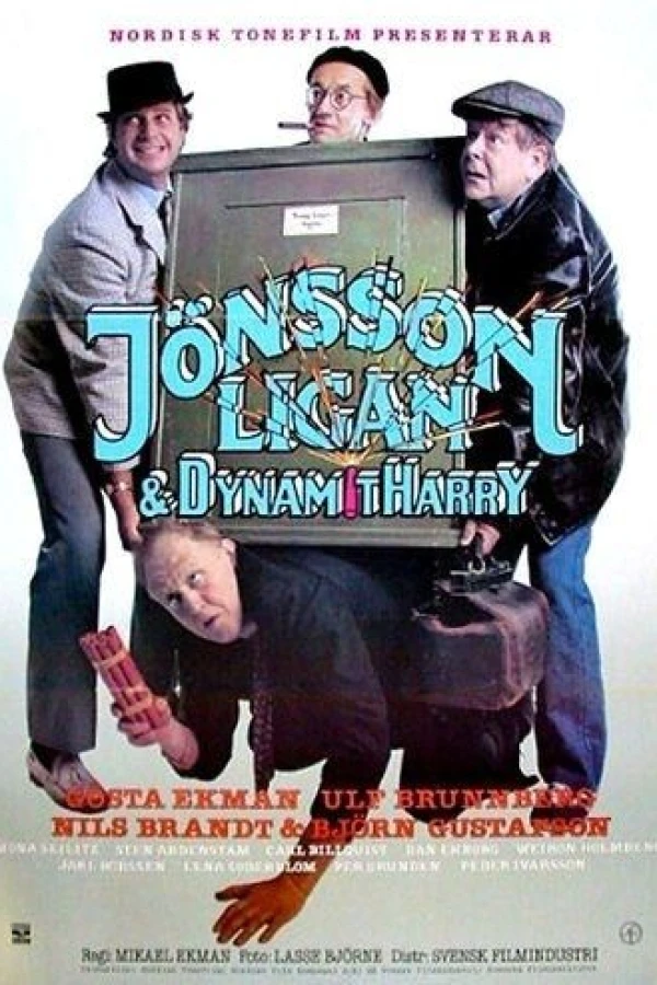 Jönsson-Banden og Dynamit-Harry Plakat