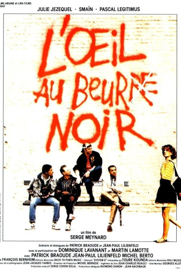 L'oeil au beurre noir Plakat