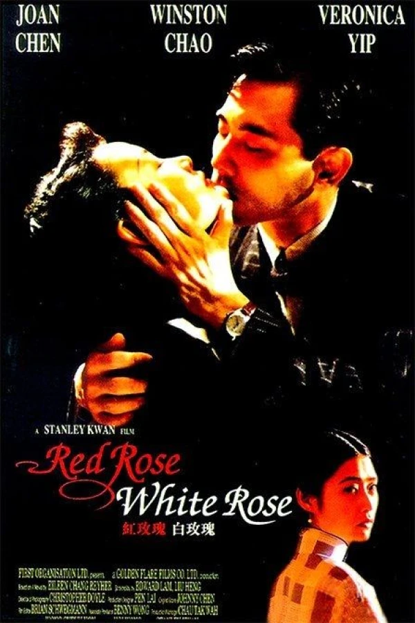 Red Rose White Rose Plakat