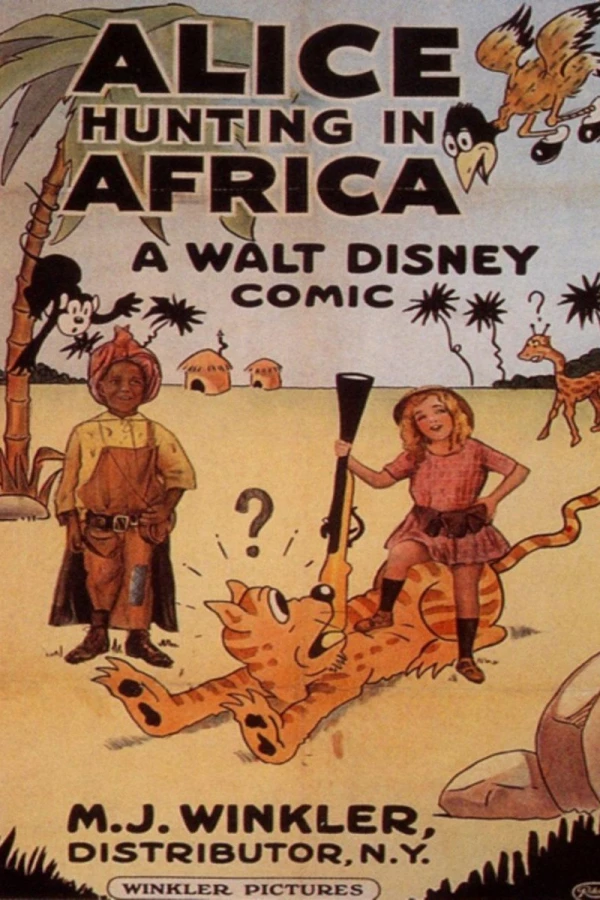 Alice Hunting in Africa Plakat