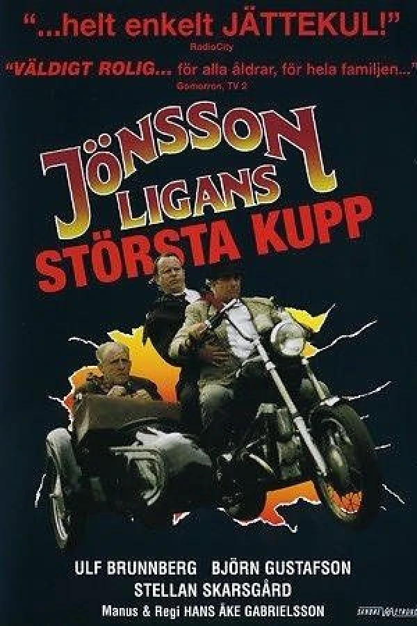 Jönsson-Bandens største kup Plakat