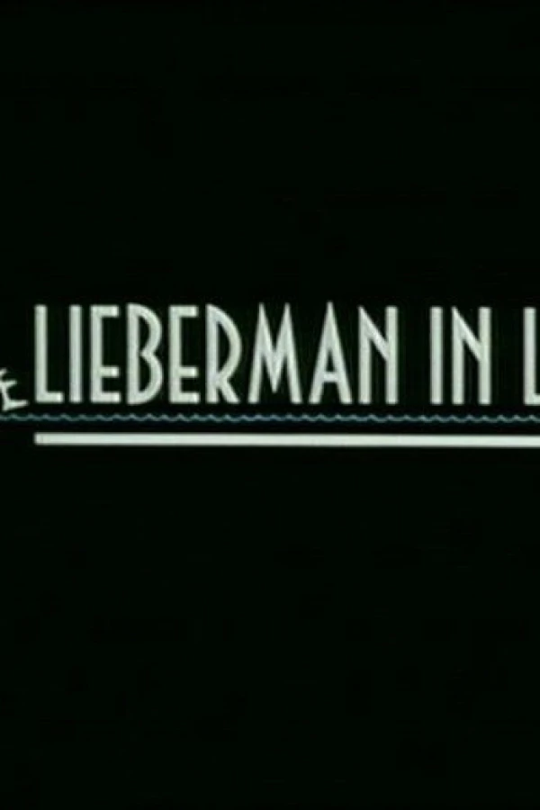 Lieberman in Love Plakat