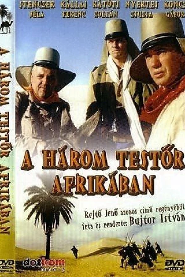 A három testör Afrikában Plakat