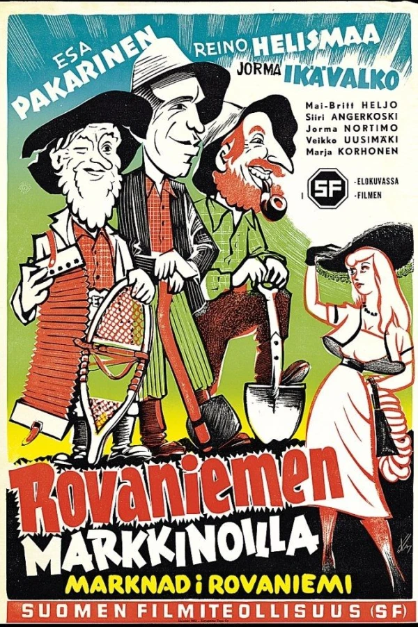 Rovaniemen markkinoilla Plakat