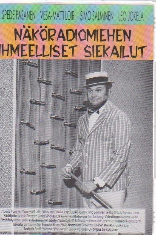 Näköradiomiehen ihmeelliset siekailut Plakat