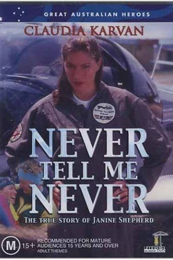 Never Tell Me Never Plakat