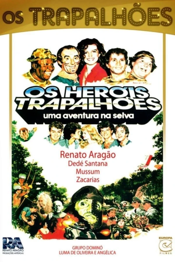 Os heróis Trapalhões - Uma Aventura na Selva Plakat