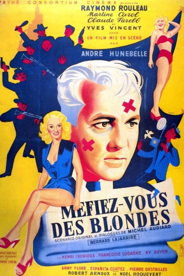 Méfiez-vous des blondes Plakat