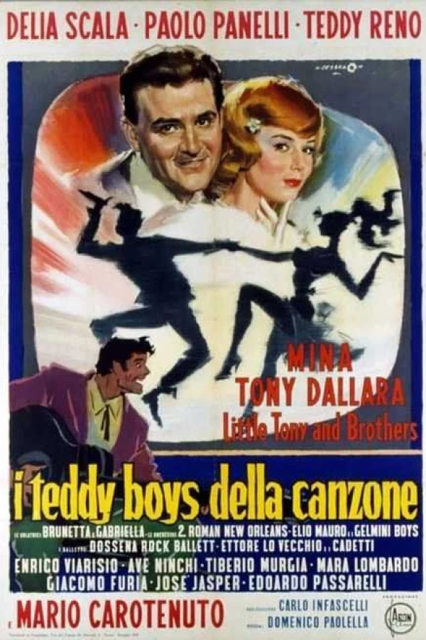 I Teddy boys della canzone Plakat