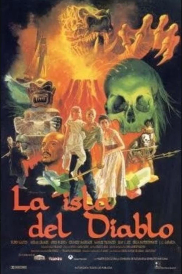 La isla del diablo Plakat