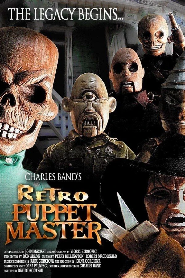 Retro Puppet Master Plakat