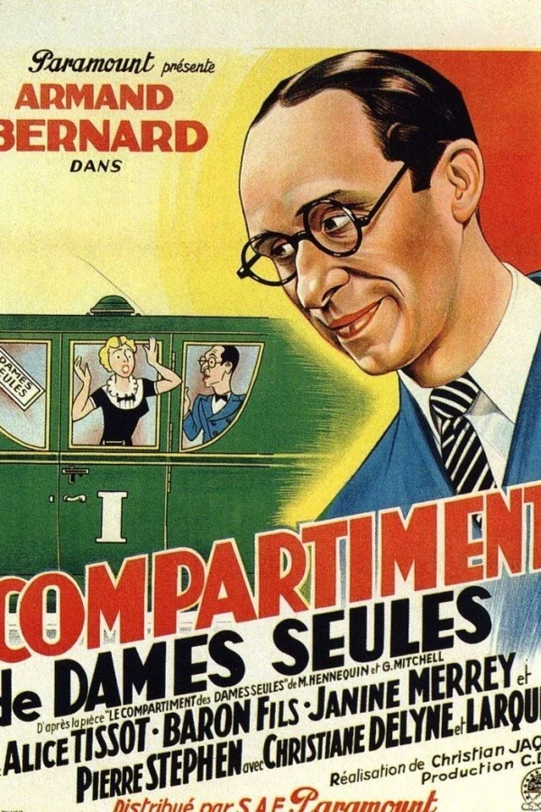 Compartiment de dames seules Plakat