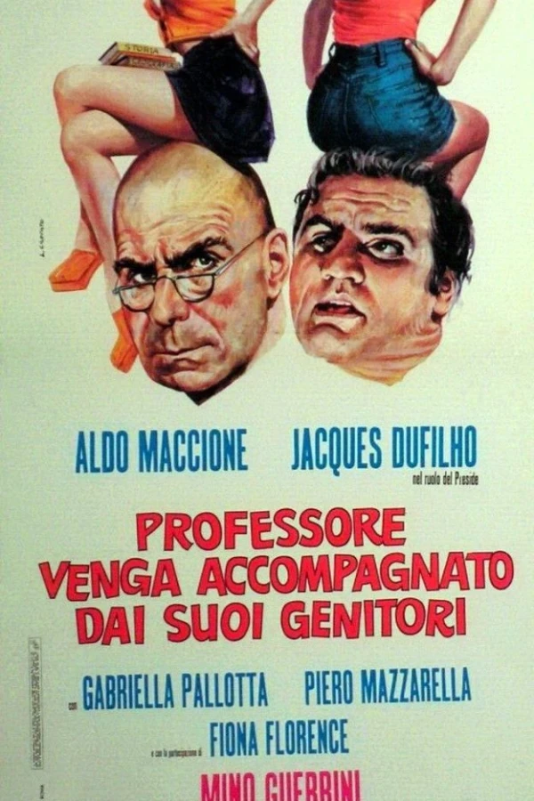 Professore venga accompagnato dai suoi genitori Plakat