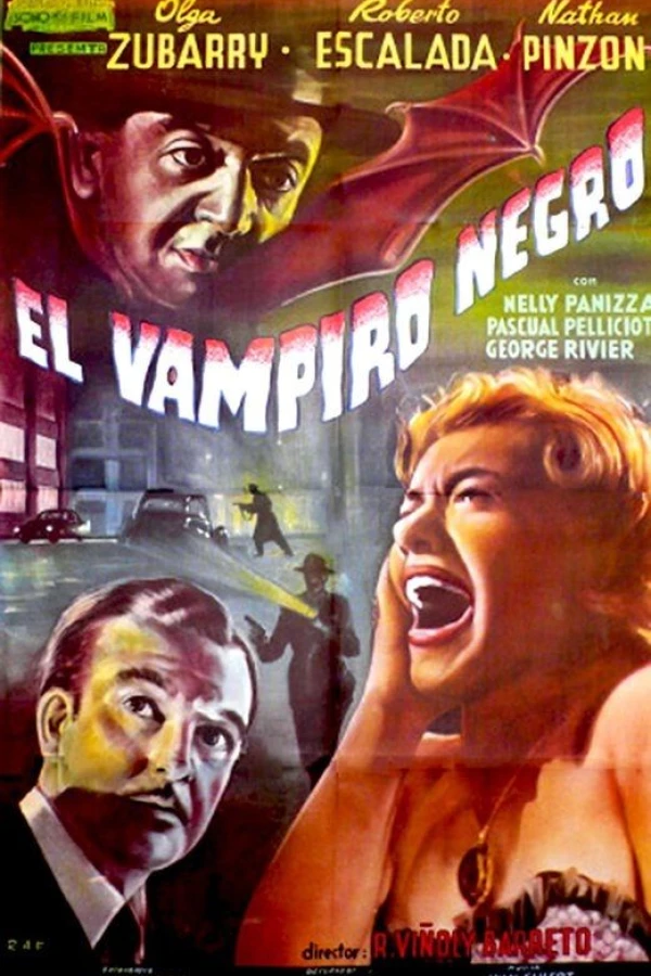 El vampiro negro Plakat